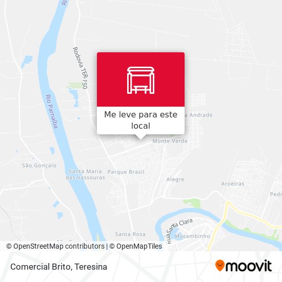 Comercial Brito mapa