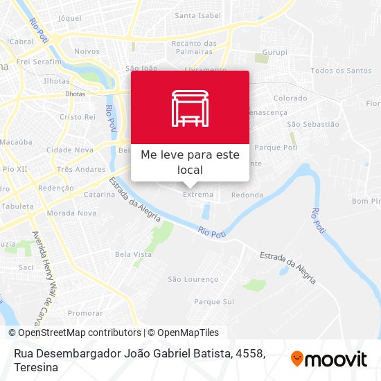 Rua Desembargador João Gabriel Batista, 4558 mapa