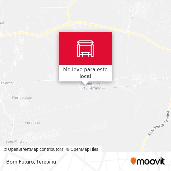 Bom Futuro mapa