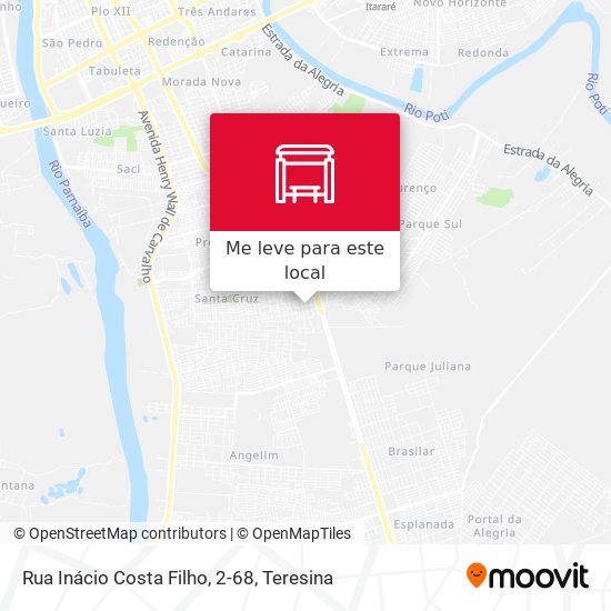 Rua Inácio Costa Filho, 2-68 mapa