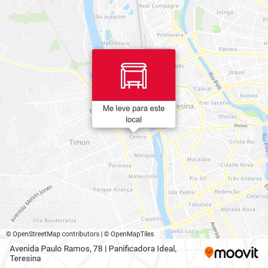 Avenida Paulo Ramos, 78 | Panificadora Ideal mapa