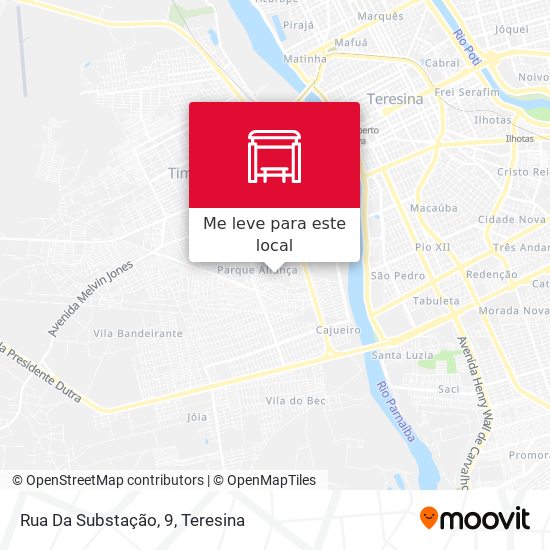 Rua Da Substação, 9 mapa