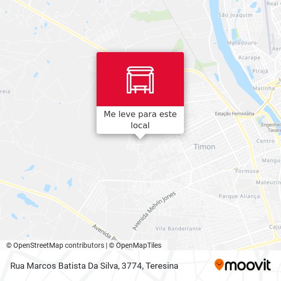 Rua Marcos Batista Da Silva, 3774 mapa