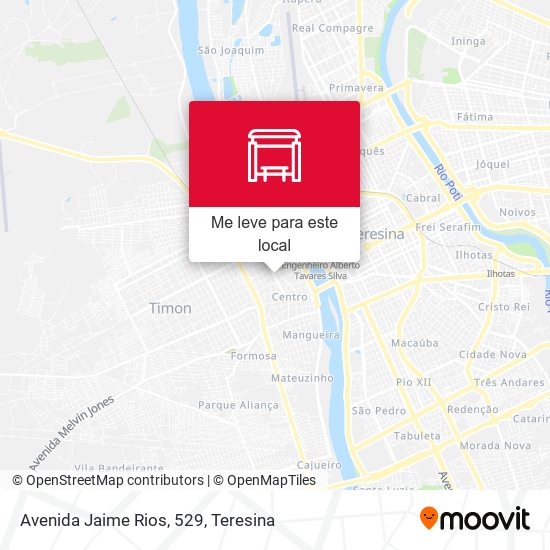 Avenida Jaime Rios, 529 mapa