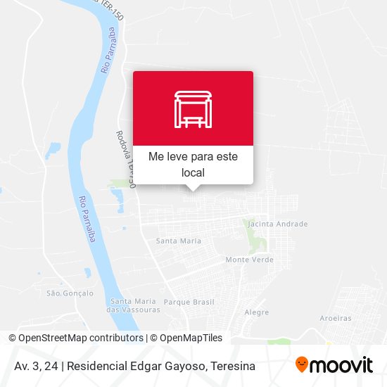 Av. 3, 24 | Residencial Edgar Gayoso mapa