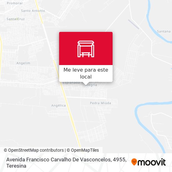 Avenida Francisco Carvalho De Vasconcelos, 4955 mapa