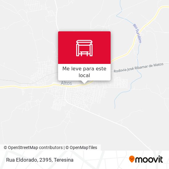 Rua Eldorado, 2395 mapa