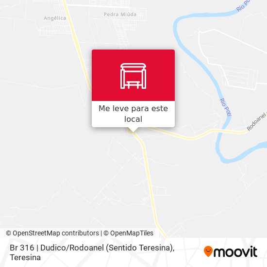 Br 316 | Dudico / Rodoanel (Sentido Teresina) mapa