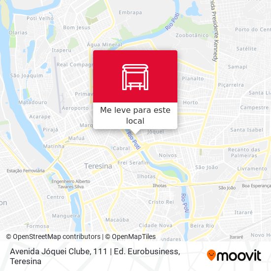 Avenida Jóquei Clube, 111 | Ed. Eurobusiness mapa