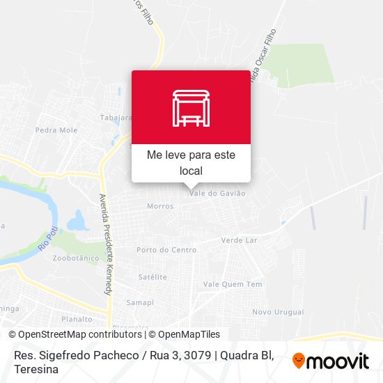 Res. Sigefredo Pacheco / Rua 3, 3079 | Quadra Bl mapa