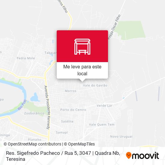 Res. Sigefredo Pacheco / Rua 5, 3047 | Quadra Nb mapa