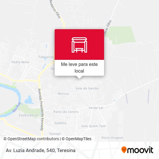 Av. Luzia Andrade, 540 mapa