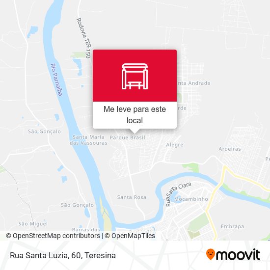 Rua Santa Luzia, 60 mapa