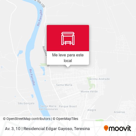 Av. 3, 10 | Residencial Edgar Gayoso mapa