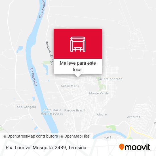 Rua Lourival Mesquita, 2489 mapa