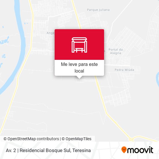 Av. 2 | Residencial Bosque Sul mapa