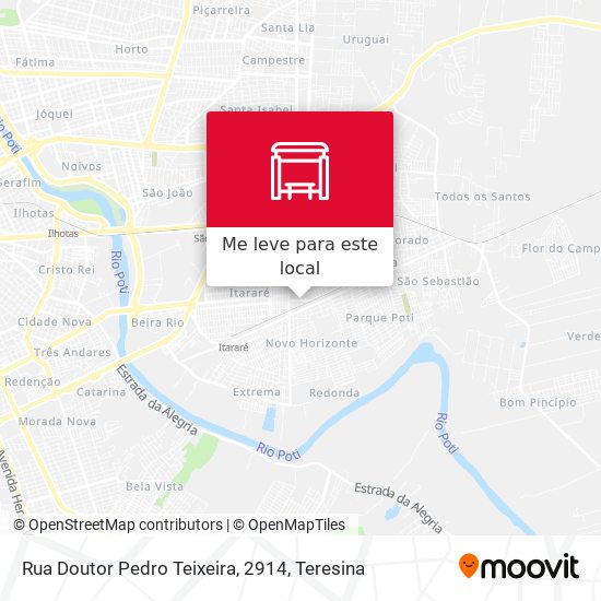Rua Doutor Pedro Teixeira, 2914 mapa