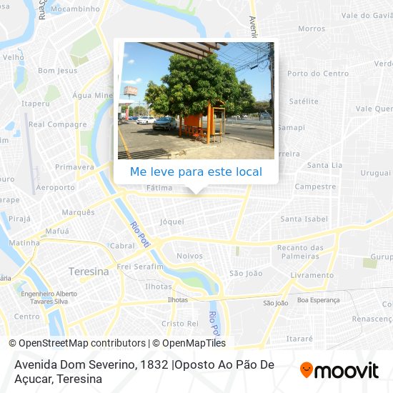 Avenida Dom Severino, 1832 |Oposto Ao Pão De Açucar mapa