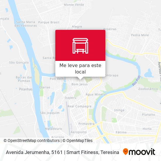 Avenida Jerumenha, 5161 | Smart Fitiness mapa