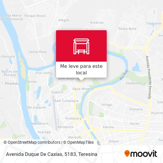 Avenida Duque De Caxias, 5183 mapa