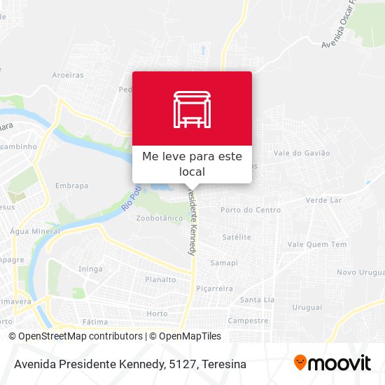 Avenida Presidente Kennedy, 5127 mapa