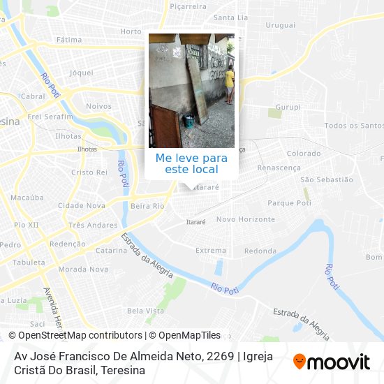 Av José Francisco De Almeida Neto, 2269 | Igreja Cristã Do Brasil mapa