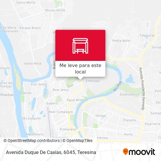Avenida Duque De Caxias, 6045 mapa