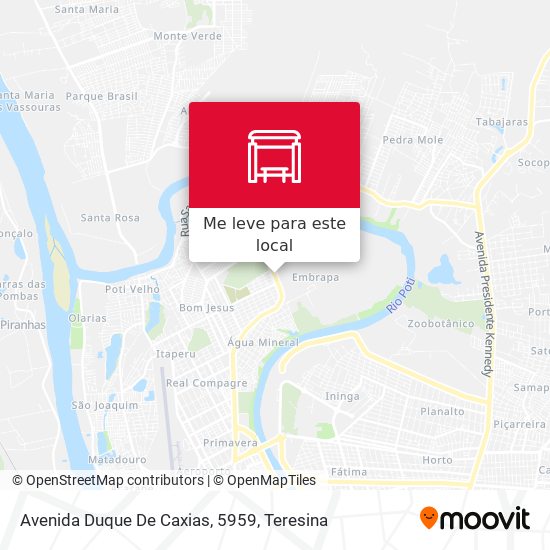 Avenida Duque De Caxias, 5959 mapa
