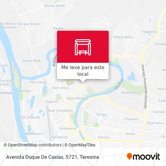Avenida Duque De Caxias, 5721 mapa