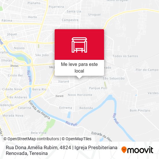 Rua Dona Amélia Rubim, 4824 | Igreja Presbiteriana Renovada mapa