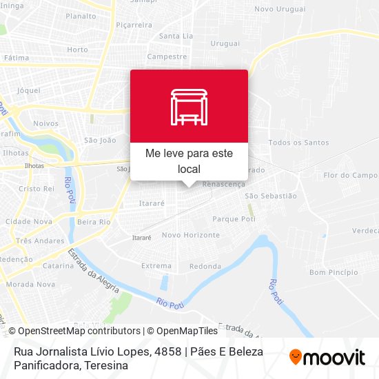 Rua Jornalista Lívio Lopes, 4858 | Pães E Beleza Panificadora mapa