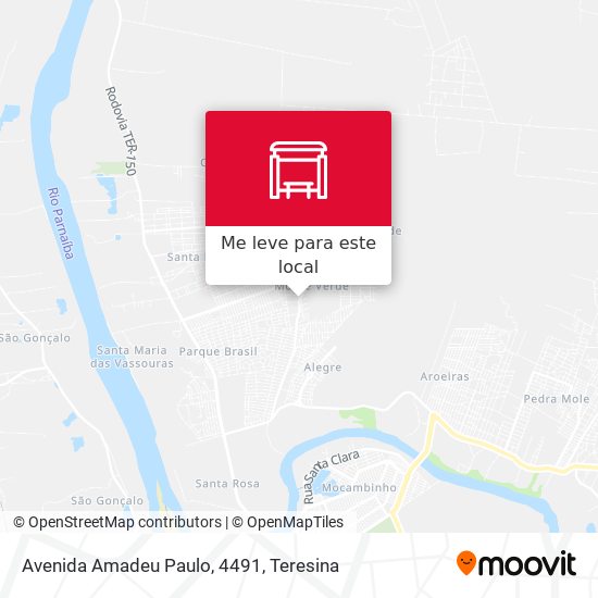 Avenida Amadeu Paulo, 4491 mapa