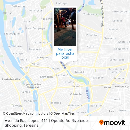 Avenida Raul Lopes, 411 | Oposto Ao Riverside Shopping mapa