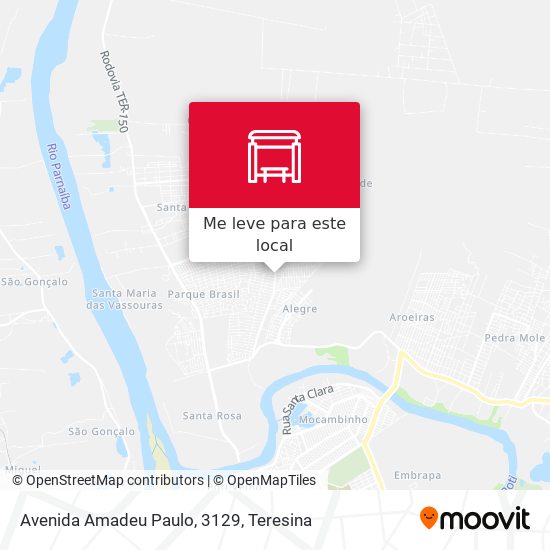 Avenida Amadeu Paulo, 3129 mapa