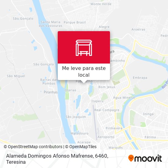 Alameda Domingos Afonso Mafrense, 6460 mapa