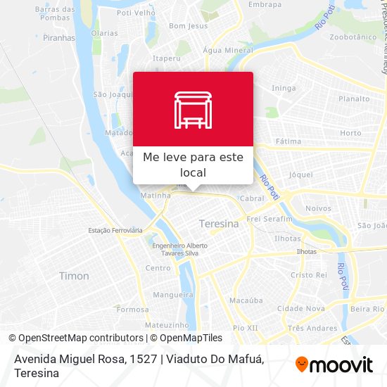 Avenida Miguel Rosa, 1527 | Viaduto Do Mafuá mapa