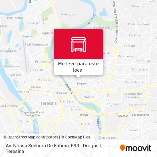 Av. Nossa Senhora De Fátima, 699 | Drogasil mapa
