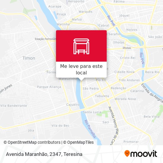 Avenida Maranhão,  2347 mapa