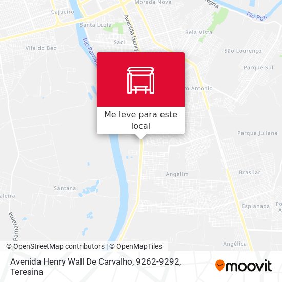 Avenida Henry Wall De Carvalho, 9262-9292 mapa