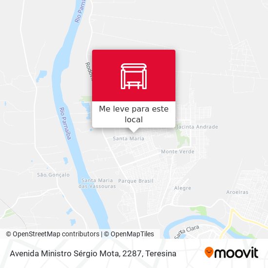 Avenida Ministro Sérgio Mota, 2287 mapa