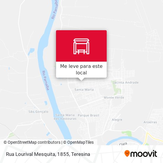 Rua Lourival Mesquita, 1855 mapa