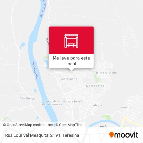 Rua Lourival Mesquita, 2191 mapa