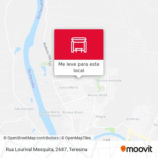 Rua Lourival Mesquita, 2687 mapa