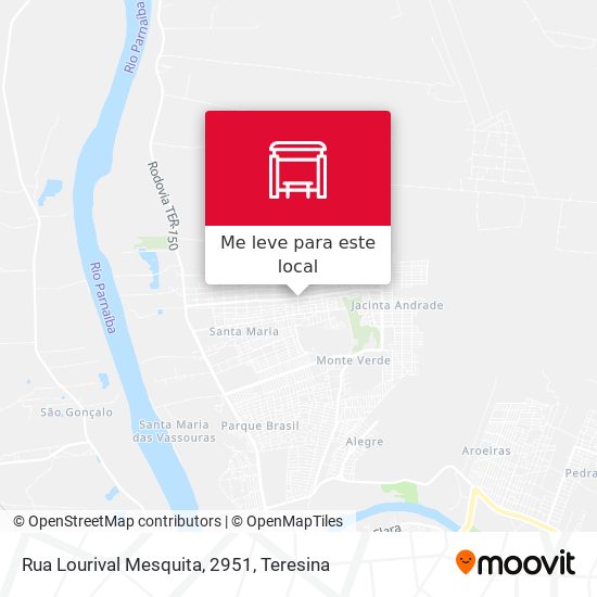 Rua Lourival Mesquita, 2951 mapa