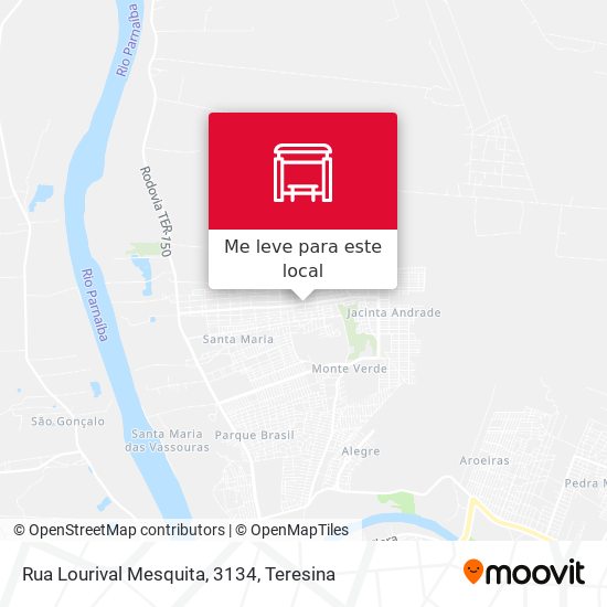 Rua Lourival Mesquita, 3134 mapa