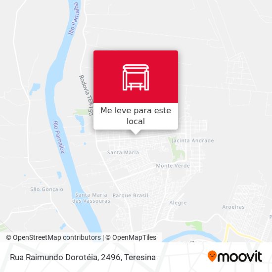 Rua Raimundo Dorotéia, 2496 mapa