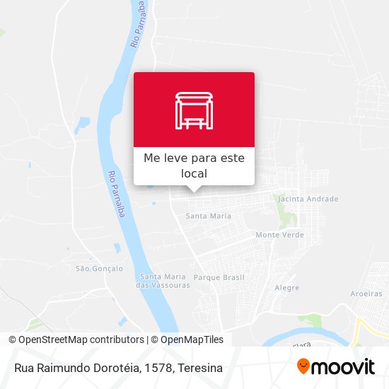 Rua Raimundo Dorotéia, 1578 mapa