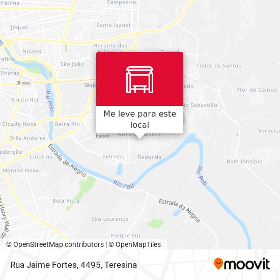 Rua Jaime Fortes, 4495 mapa