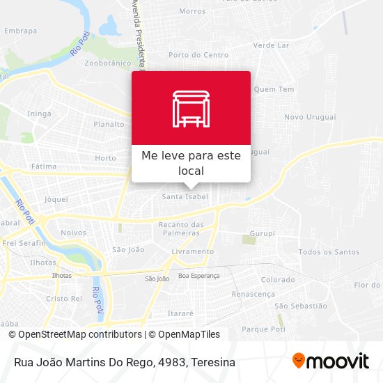 Rua João Martins Do Rego, 4983 mapa