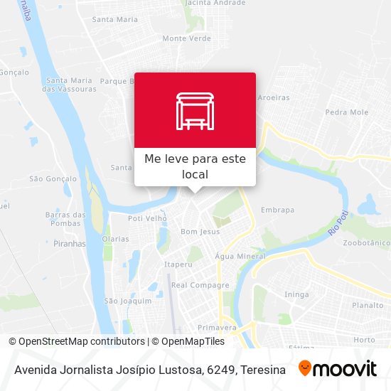 Avenida Jornalista Josípio Lustosa, 6249 mapa
